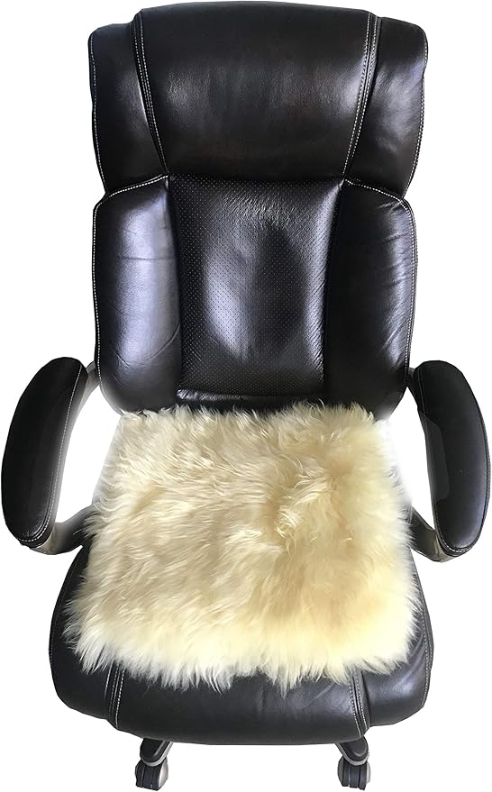 Genuine Sheepskin Long Wool Cushion