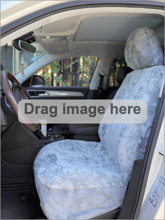 Genuine Australian Sheared Wool Sheepskin Car Seat Cover