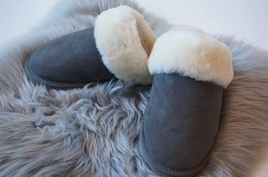 Sheepskin Closed toe Slippers