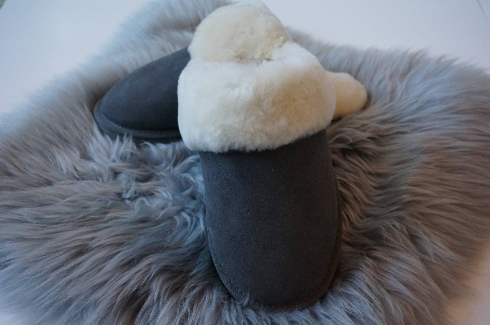 Sheepskin Closed toe Slippers