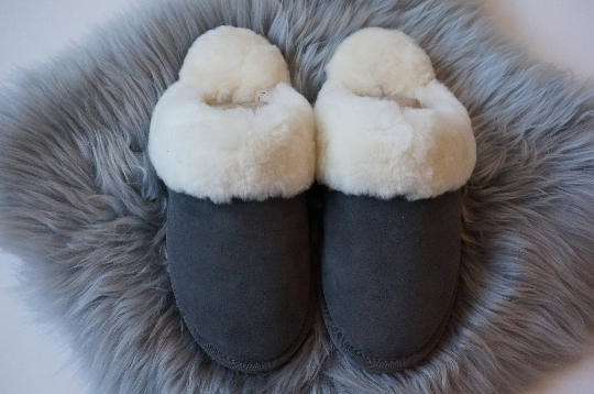 Sheepskin Closed toe Slippers