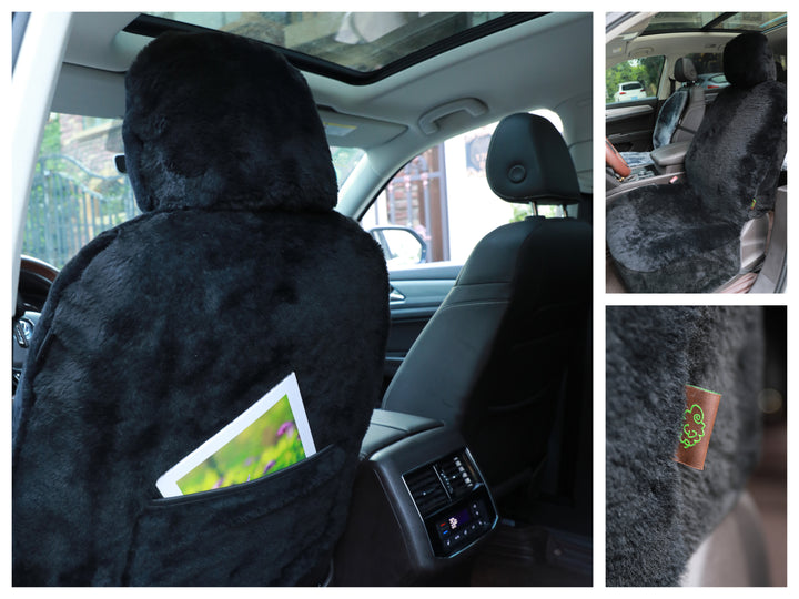 Genuine Australian Sheared Wool Sheepskin Car Seat Cover