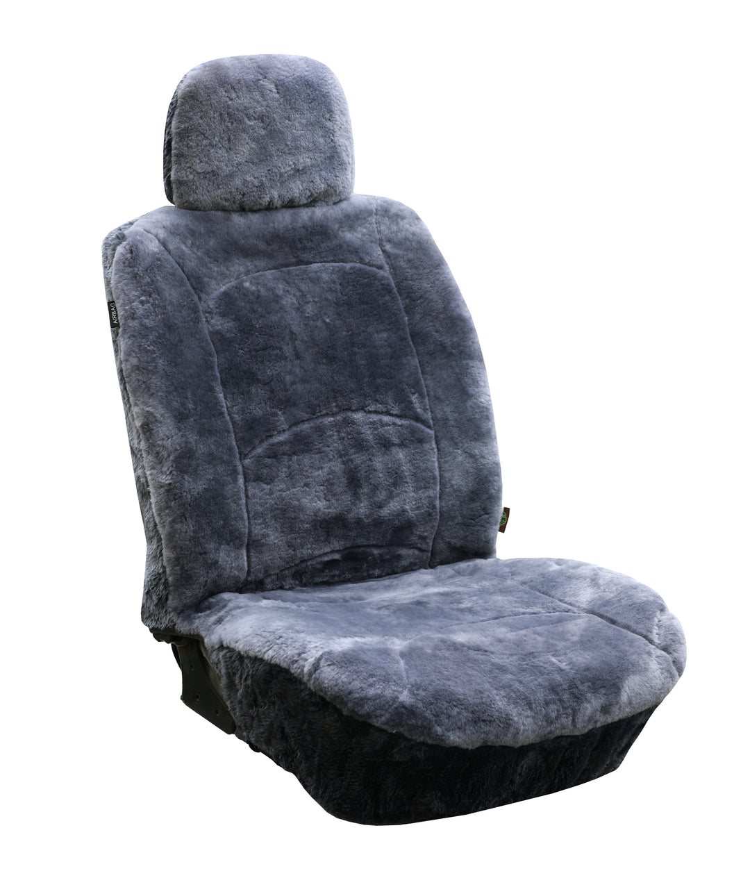 GENUINE AUSTRALIAN SHEARED WOOL SHEEPSKIN CAR SEAT COVER CURVE PATTERN