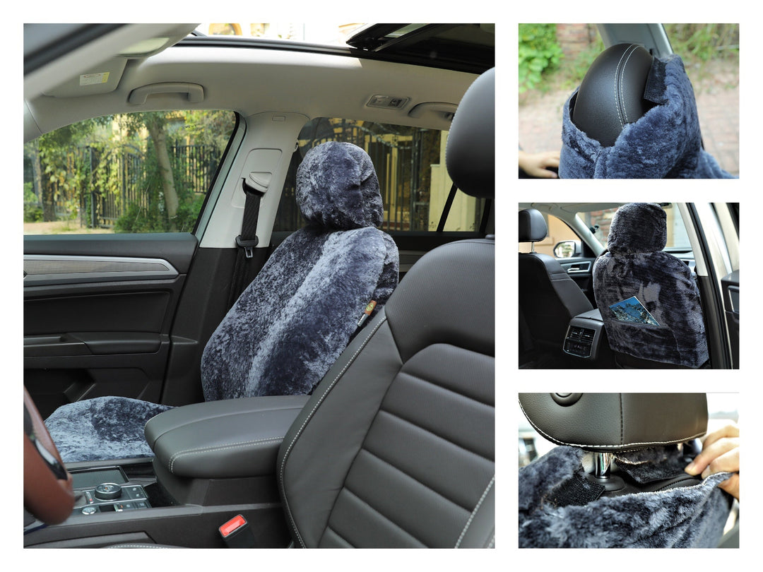 Genuine Australian Sheared Wool Sheepskin Car Seat Cover