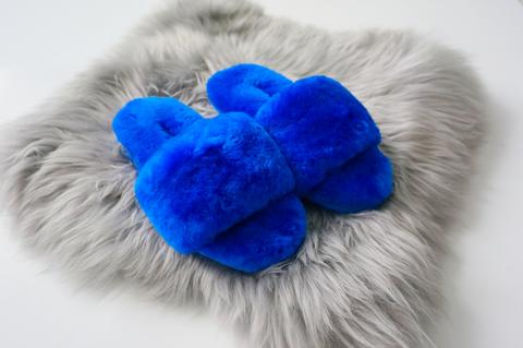 Australian Sheepskin Fluffy Slipper - various colors