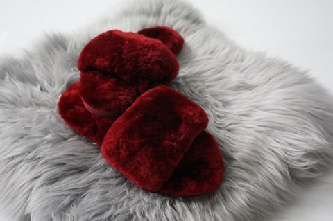 Australian Sheepskin Fluffy Slipper - various colors