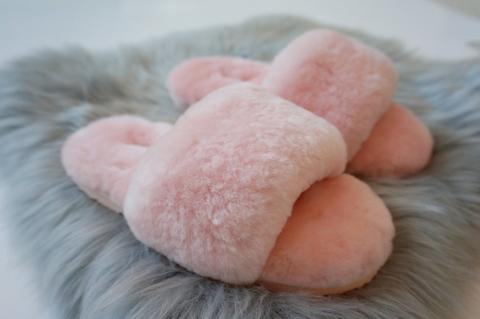 Australian Sheepskin Fluffy Slipper - various colors