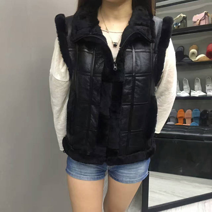 Sheepskin Vest for Lady